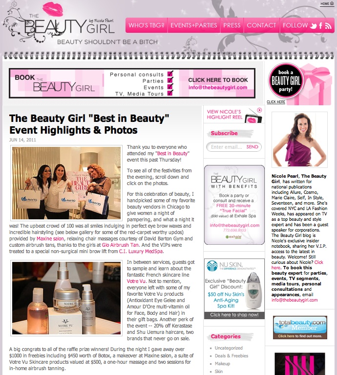 The Beauty Girl 'Best in Beauty' Event Highlights & Photos