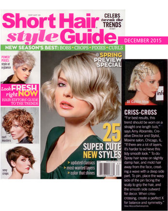 Celebrity Hairstyles Short Hair Style Guide December 2015 - Maxine Salon -  Top Chicago salon just steps off from Michigan Avenue's Magnificent Mile.  Cutting-edge stylists and colorists offer expert haircutting, styling,  special