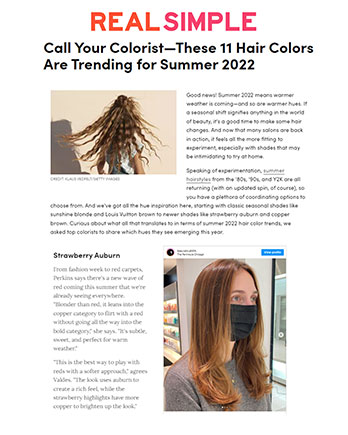 Experts Say We'll See These Hair Color Trends Everywhere in 2022 - NewBeauty